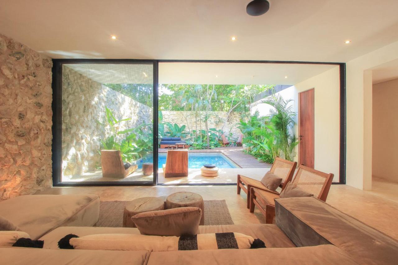 Elegant Boho Style Villa Jungle Views In Rooftop Deck & Outstanding Raw Pool In Holistika Tulum Exterior foto